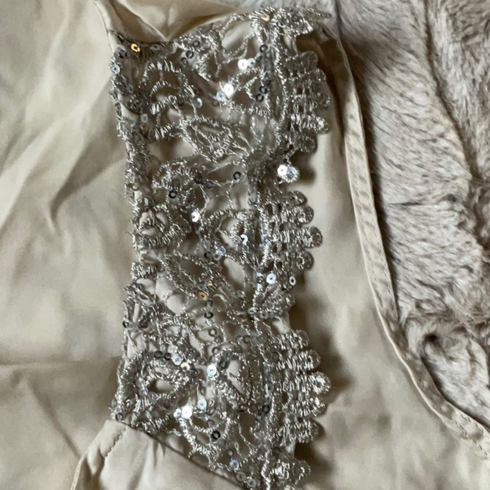 H&M sequence & beaded tank